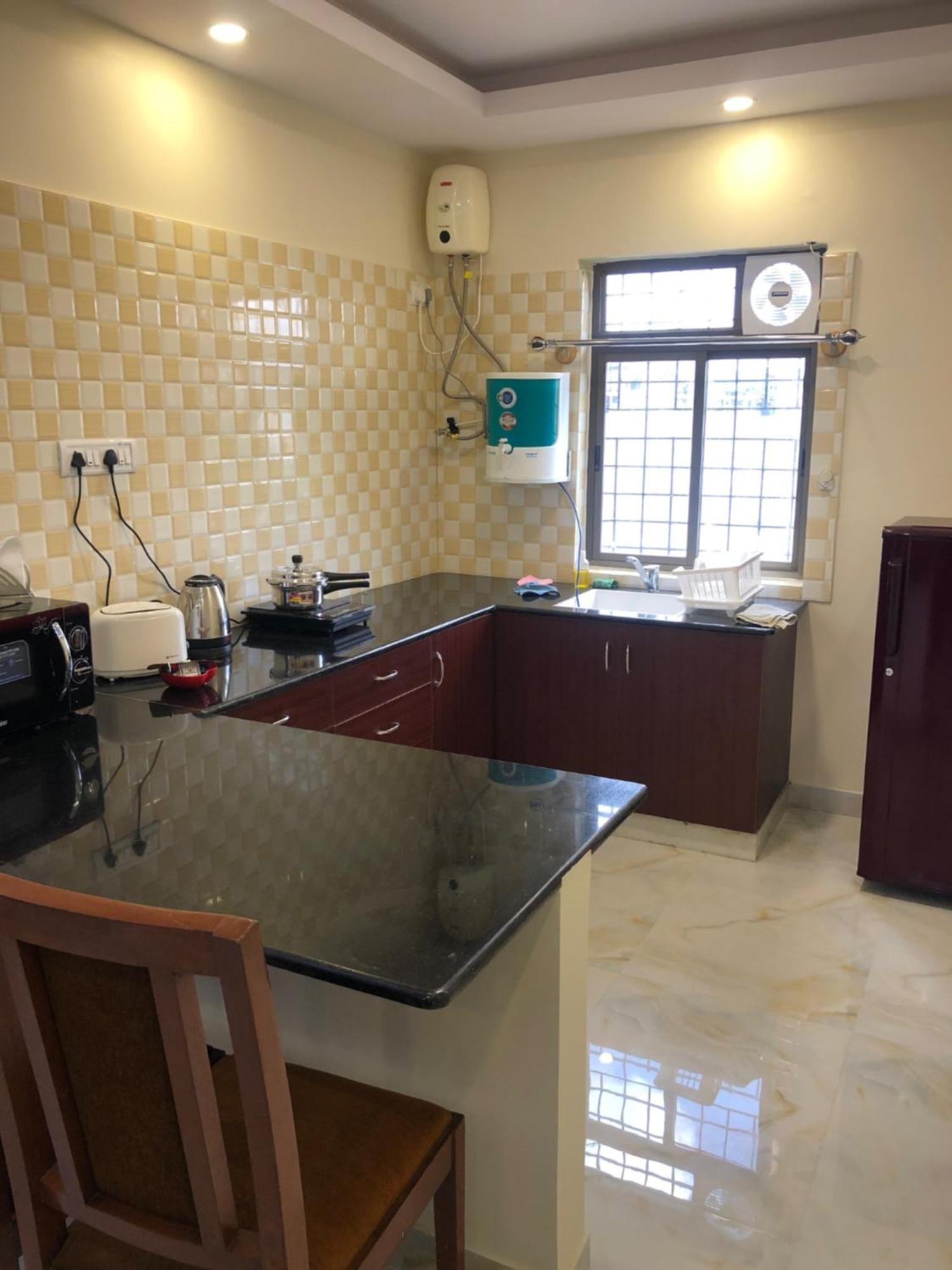 Family Friendly Studio Apartment Bangalore Exterior foto